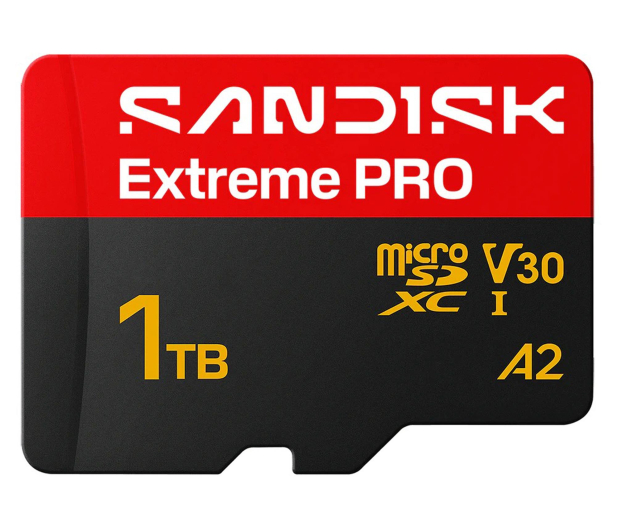 Sandisk 1TB microSDXC Extreme Pro UHS-I 250/170 MB/s - 1549260 - zdjęcie